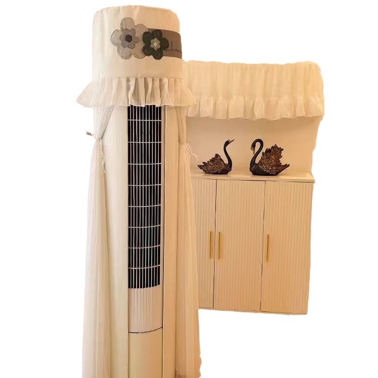 Oro kondicionieriaus užvalkalas – Sengji, fleece audinys, šiuolaikiškai minimalistinis stilius, be pritaikymo