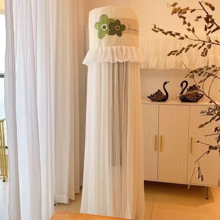 Oro kondicionieriaus užvalkalas – Sengji, fleece audinys, šiuolaikiškai minimalistinis stilius, be pritaikymo