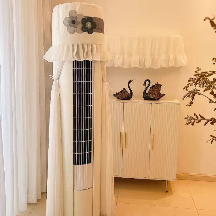 Oro kondicionieriaus užvalkalas – Sengji, fleece audinys, šiuolaikiškai minimalistinis stilius, be pritaikymo