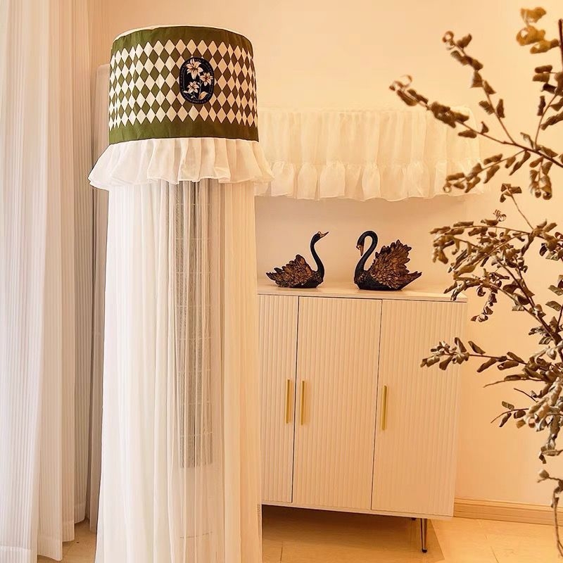 Oro kondicionieriaus užvalkalas – Sengji, fleece audinys, šiuolaikiškai minimalistinis stilius, be pritaikymo