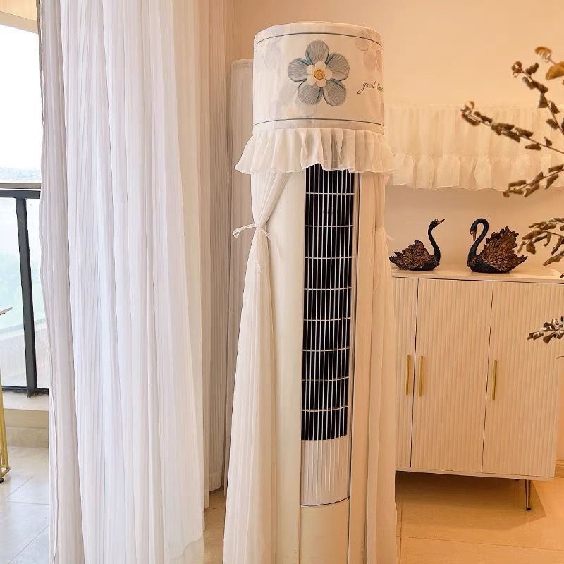 Oro kondicionieriaus užvalkalas – Sengji, fleece audinys, šiuolaikiškai minimalistinis stilius, be pritaikymo