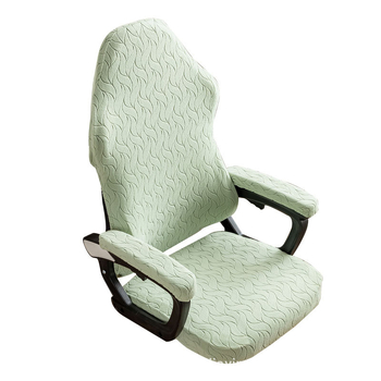 Navlaka za gaming stolicu, flanel materijal, 95% poliester, prugasti uzorak, moderni minimalistički stil, kvadratni oblik