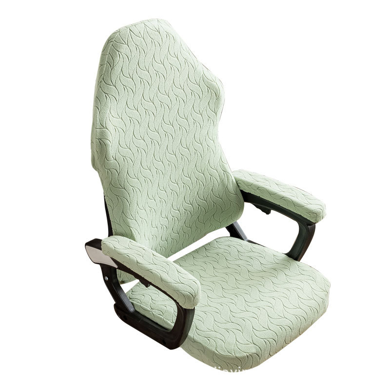 Navlaka za gaming stolicu, flanel materijal, 95% poliester, prugasti uzorak, moderni minimalistički stil, kvadratni oblik
