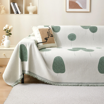 Prosop canapea chenille, model floral, pentru canapea modulară, stil modern minimalist, personalizare disponibilă