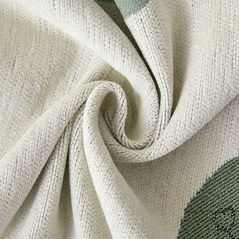 Prosop canapea chenille, model floral, pentru canapea modulară, stil modern minimalist, personalizare disponibilă