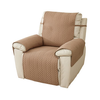 Husă canapea pentru două locuri | Poliester, model solid, stil minimalist, lavabilă în mașină