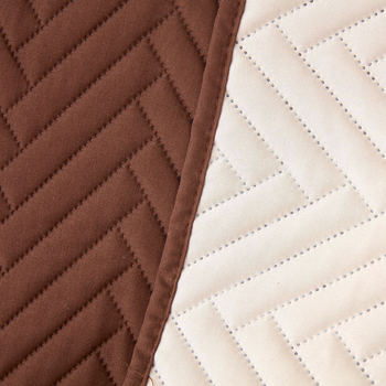 Husă canapea pentru două locuri | Poliester, model solid, stil minimalist, lavabilă în mașină