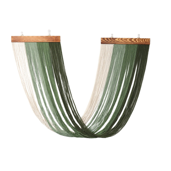 Tapéta - kézzel szőtt színblokkokkal rendelkező fali dekoráció, skandináv stílusú nappali dekor, bojtokkal (Anyag: Pamut; Stílus: Nordic; Gyártás: Kézi szövés; Forma: Kör; Mintázat: Egyéb)