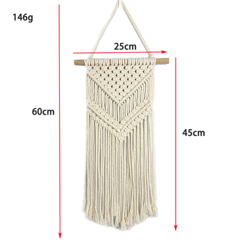 Bohemiško stilia gobelenas, poliesterio–medvilnės mišinys, rankų audimas, netolygus forma, pritaikymas prieinamas