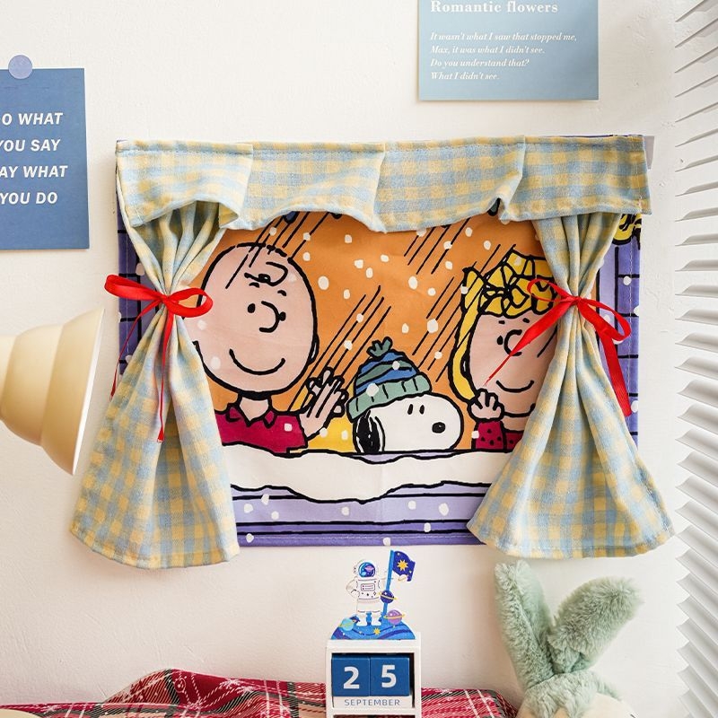 Nordic stiliaus pūkuotas gobelenas svetainei — 3D Kalėdų sieninis gobelenas, rankų mezgimas, 70-80% medvilnė