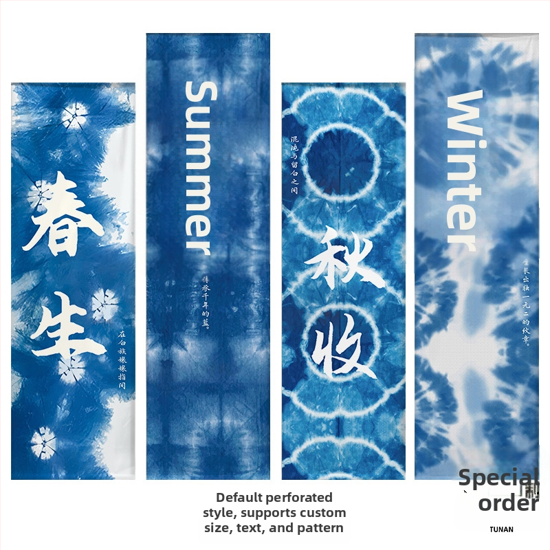 Tapetų kilimėlis ikimokyklinei įstaigai etniniu tie-dye stiliumi, pagrindinis audinys: 100% medvilnė