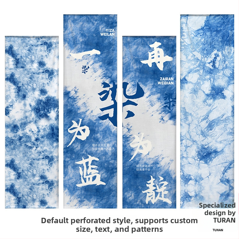 Tapetų kilimėlis ikimokyklinei įstaigai etniniu tie-dye stiliumi, pagrindinis audinys: 100% medvilnė