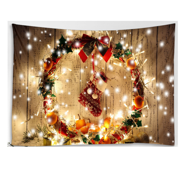 Gobelenas, 100% poliesteris, mašininis audimas, stačiakampio formos, peizažo raštas, skalbimas mašinoje, pritaikymas įmanomas