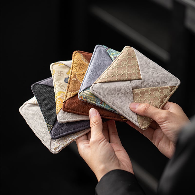 Protecția capacului bolului pentru ceremonia ceaiului – husă din textile, rezistentă la căderi, ușor de transportat, țesătură îngroșată (Categoria: Accesorii pentru ceremonia ceaiului; Material: Textil; Lansare: 2024; Calitate: Primă Clasă; Stil: Noul stil