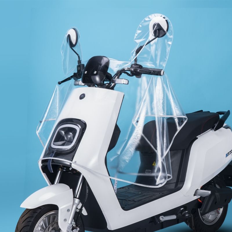 Nedz izturīgs priekšējais pārsegs elektriskajiem transportlīdzekļiem un motocikliem; centrālās paneļa aizsardzība; pastiprināts ūdensnecaurlaidīgs dizains