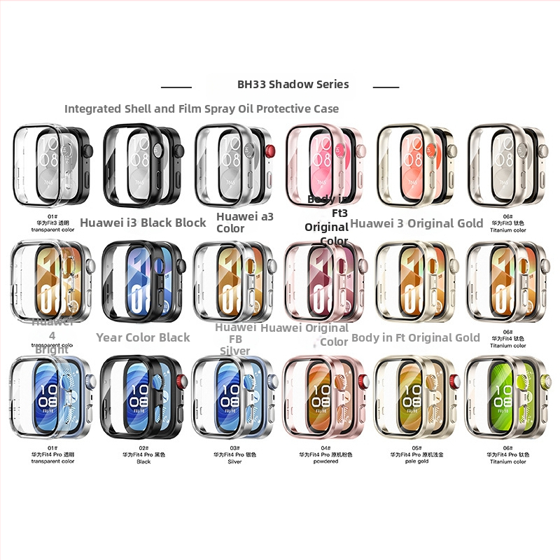 PC ochranný kryt pre Huawei Fit3/Fit4/Fit4 Pro s integrovaným filmom, hmotnosť 20 g, Binghong