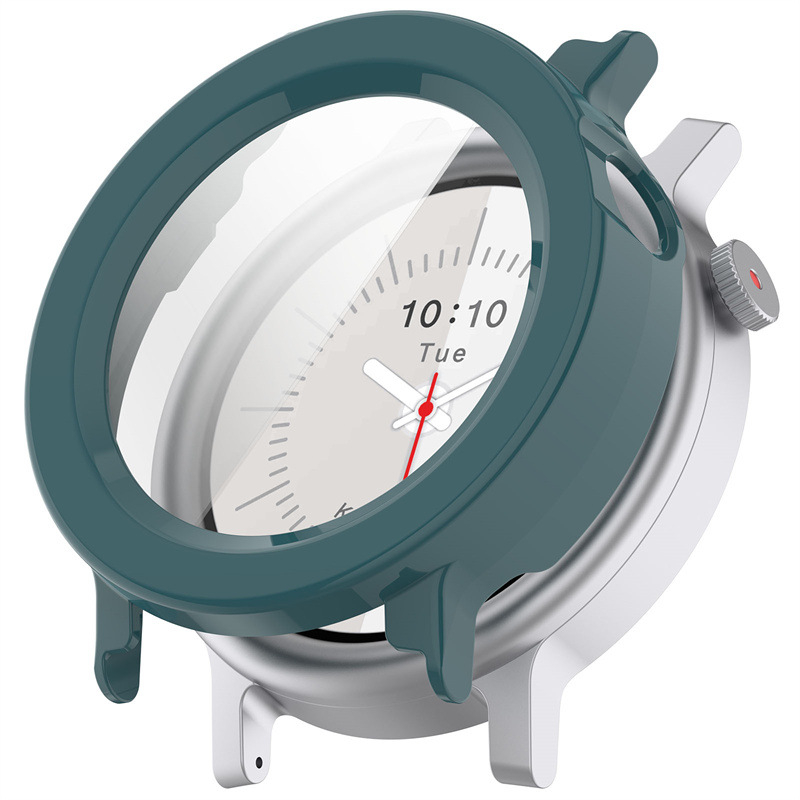 Калъф за CMF Watch3 Pro с поликарбонат и закалено стъкло, съвместим с CMF Watch3 Pro, тегло 10.6 g, модел A00215