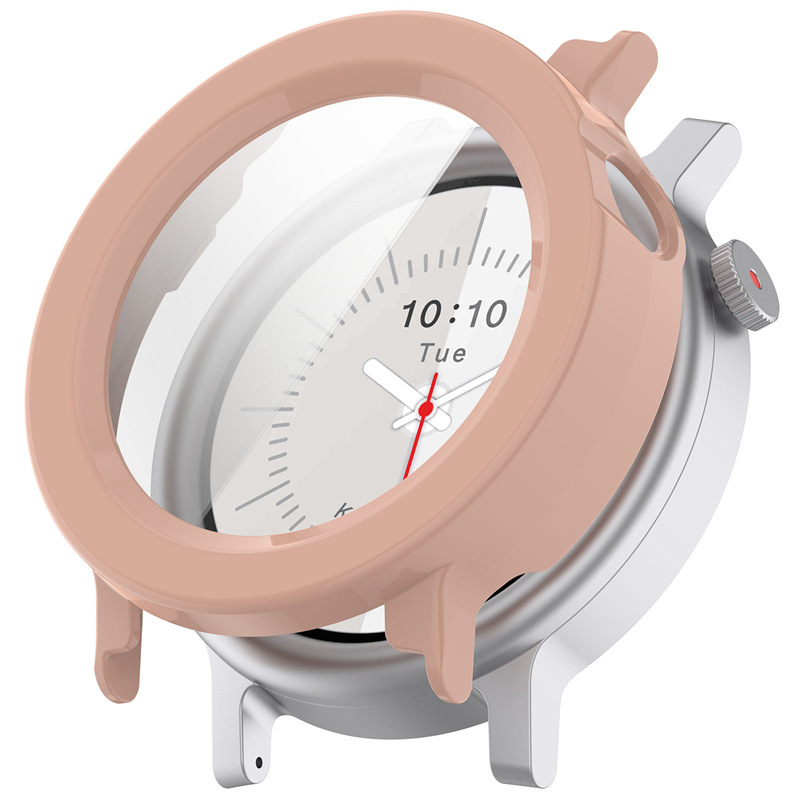 Калъф за CMF Watch3 Pro с поликарбонат и закалено стъкло, съвместим с CMF Watch3 Pro, тегло 10.6 g, модел A00215