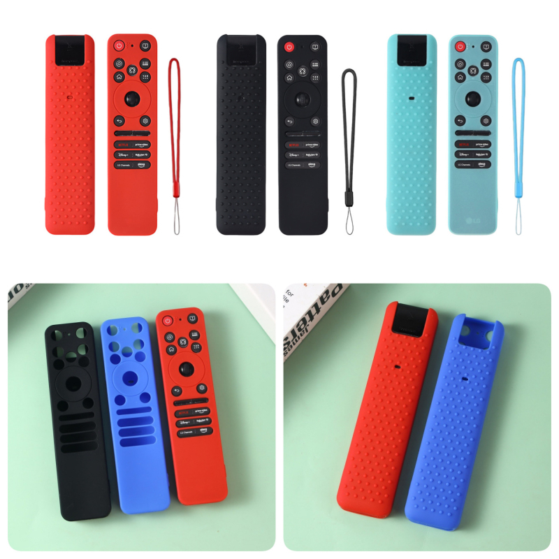 LG MR25GA nuotolinio valdymo pulto dėklas – silikonas, smūgiams atsparus, kritimo apsauga, įbrėžimų atsparumas, storesnis