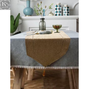 Zastavica za stol – novi kineski stil, 100% poliester, prilagodljiv