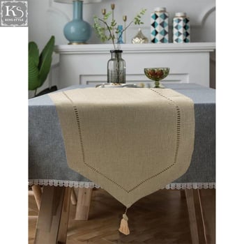 Zastavica za stol – novi kineski stil, 100% poliester, prilagodljiv