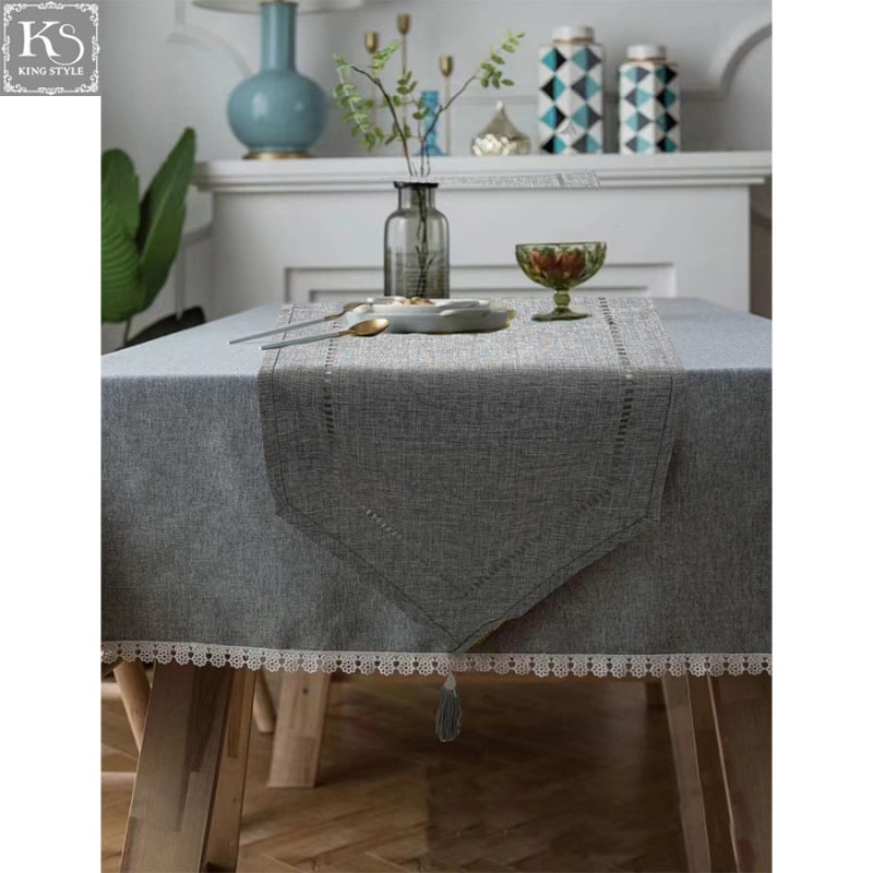 Zastavica za stol – novi kineski stil, 100% poliester, prilagodljiv