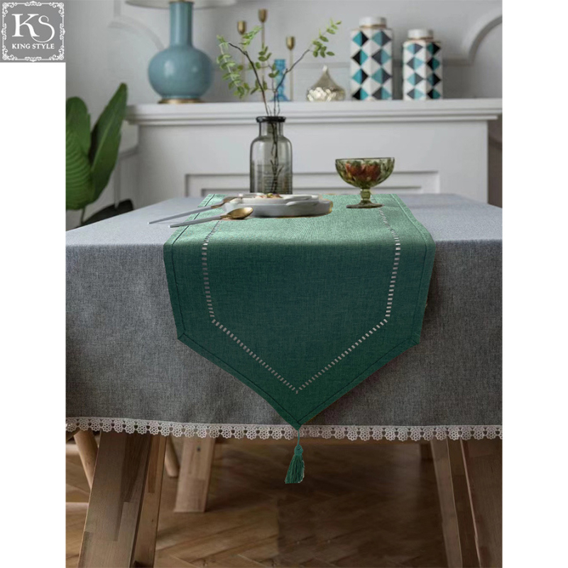 Zastavica za stol – novi kineski stil, 100% poliester, prilagodljiv