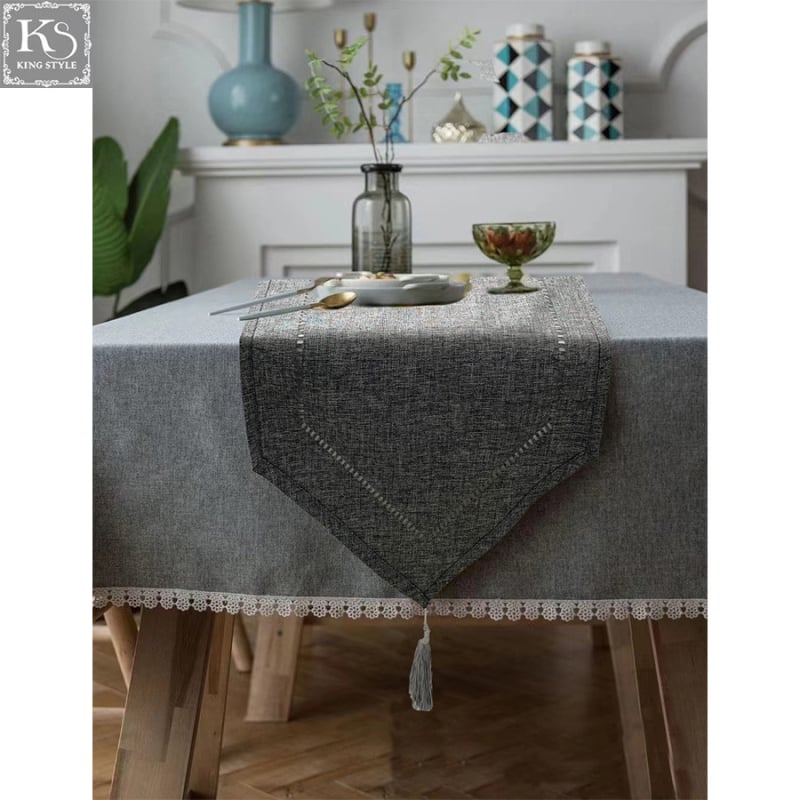 Zastavica za stol – novi kineski stil, 100% poliester, prilagodljiv