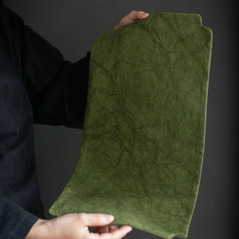 Πατάκι τσαγιού για τελετή, χειροποίητο, διπλό στρώμα, αδιάβροχο, καμβάς και λινό