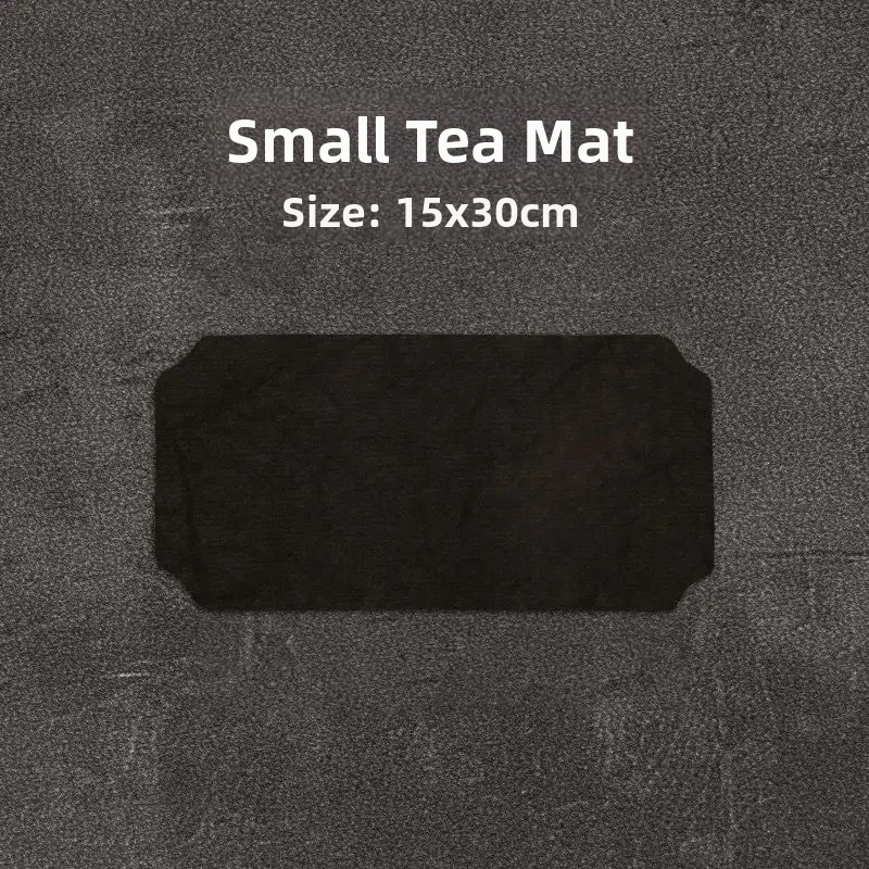 Πατάκι τσαγιού για τελετή, χειροποίητο, διπλό στρώμα, αδιάβροχο, καμβάς και λινό