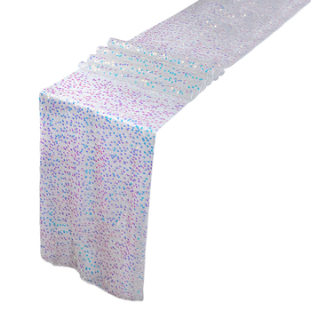 Wanlu laua lipu merineitsi sädelev muster – ümmargune disain, 100% polüester, sobib välistingimustesse, söögisaalile ja kaubanduslikele ruumidele