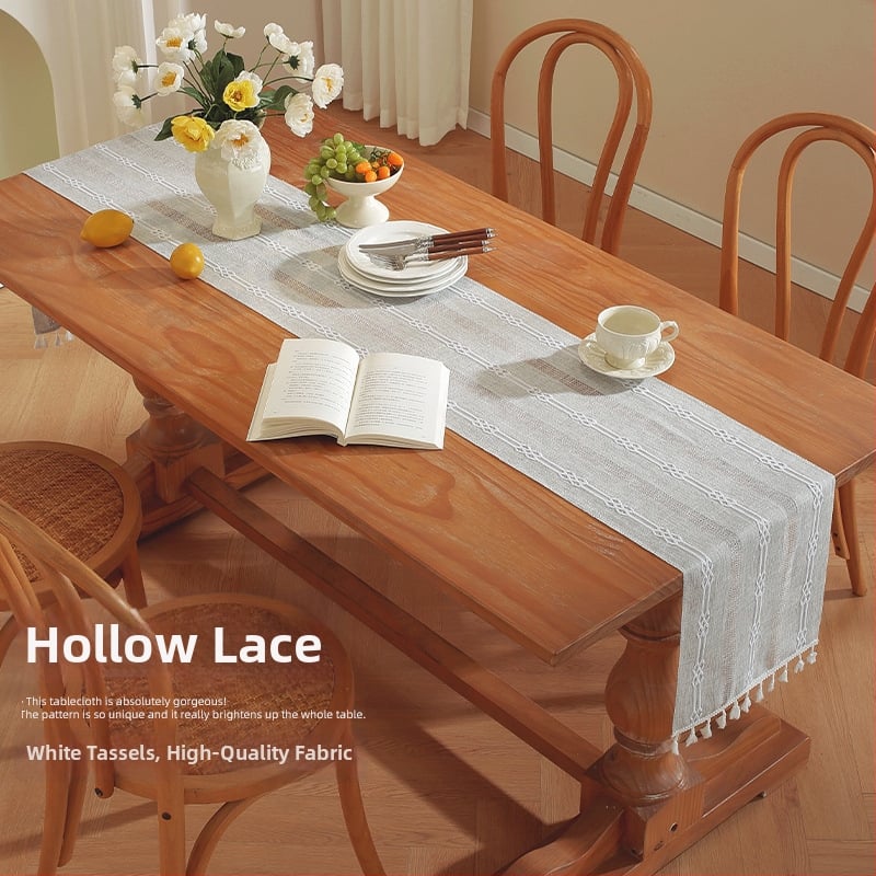 Yingchuang Laua lipp — triibuline linane laudriba, 100% polüester