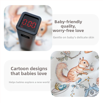 Kūdikio pledas iš bambukų pluošto, keturių sluoksnių, kvėpuojantis ir prakaitą sugeriantis, skirta naujagimiams vasarą