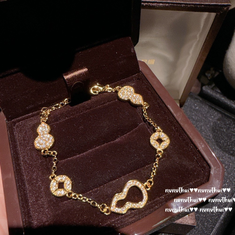 Nvnv thui brățară geometrică cu zirconiu cubic sintetic, micro-setare, stil palat