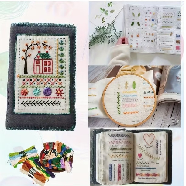 Keresztszemes hímzés kezdő készlet – vászon anyag, testreszabható, modern minimalist stílus, Európa és Amerika számára.