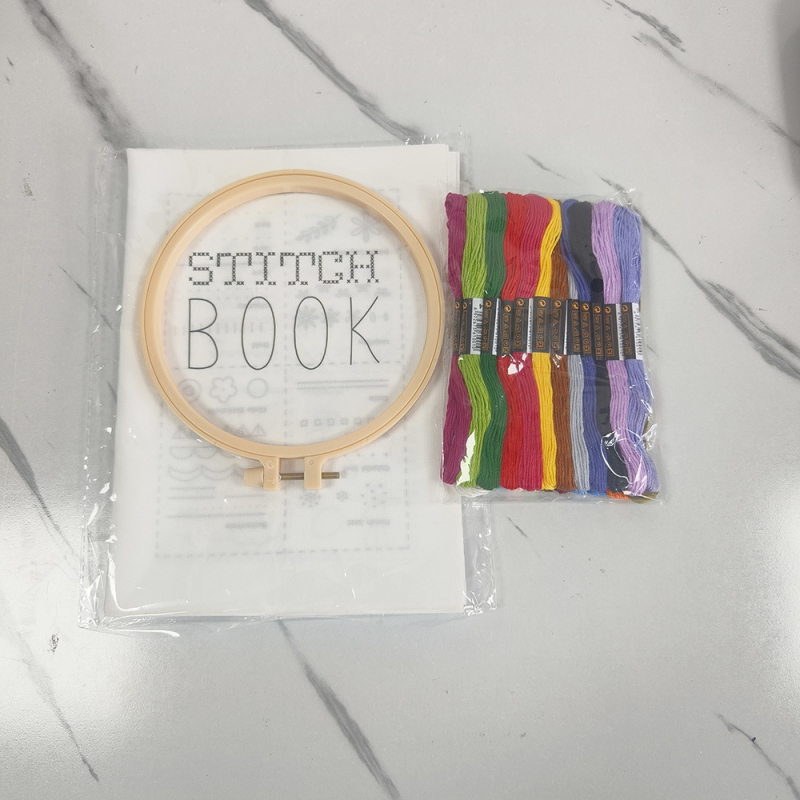 Keresztszemes hímzés kezdő készlet – vászon anyag, testreszabható, modern minimalist stílus, Európa és Amerika számára.