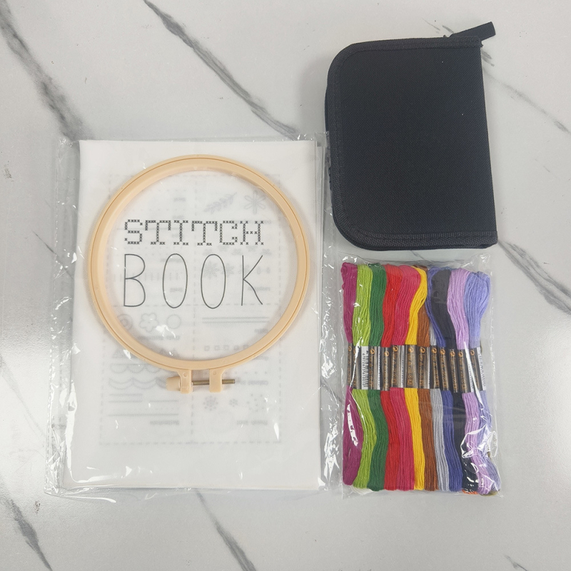 Keresztszemes hímzés kezdő készlet – vászon anyag, testreszabható, modern minimalist stílus, Európa és Amerika számára.