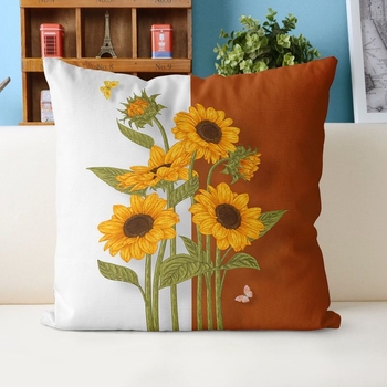 Saulės spindulių kryžminio siuvimo DIY pagalvės uždangalas | 9ct audinys, šiaurinis stilius, Unique prekinis ženklas, plastinis lakštas