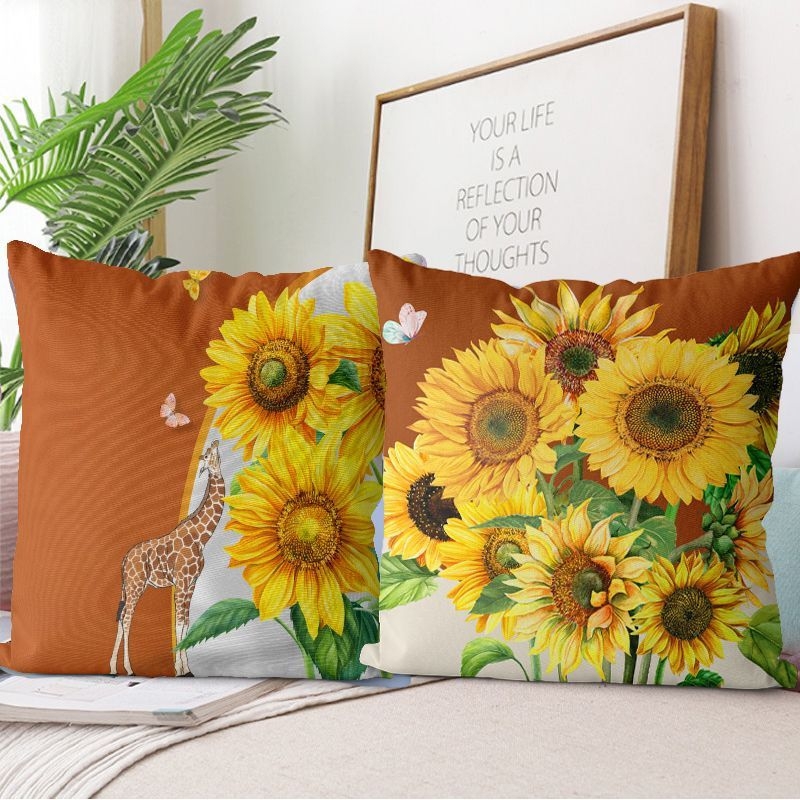 Saulės spindulių kryžminio siuvimo DIY pagalvės uždangalas | 9ct audinys, šiaurinis stilius, Unique prekinis ženklas, plastinis lakštas