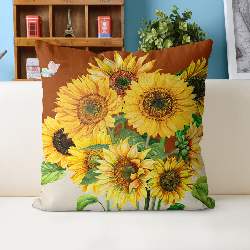 Saulės spindulių kryžminio siuvimo DIY pagalvės uždangalas | 9ct audinys, šiaurinis stilius, Unique prekinis ženklas, plastinis lakštas