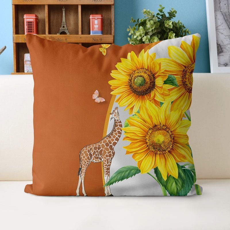 Saulės spindulių kryžminio siuvimo DIY pagalvės uždangalas | 9ct audinys, šiaurinis stilius, Unique prekinis ženklas, plastinis lakštas