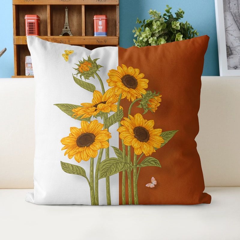 Saulės spindulių kryžminio siuvimo DIY pagalvės uždangalas | 9ct audinys, šiaurinis stilius, Unique prekinis ženklas, plastinis lakštas