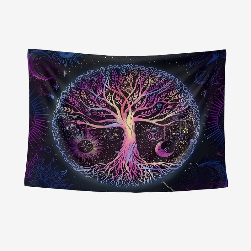 Parti háttérhez készült banner — poliészter, északi stílus, animációs/ Cartoon minta, téglalap alakú, digitális hőtranszfer