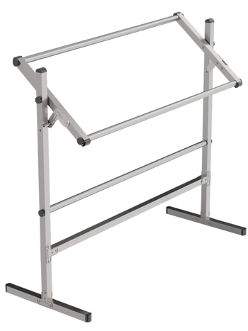 Keresztszemes hímzőkeret, állítható otthoni tartó, univerzális eszköz, műanyag lemezből készült konstrukció, kompatibilis 9 ct vászonnal