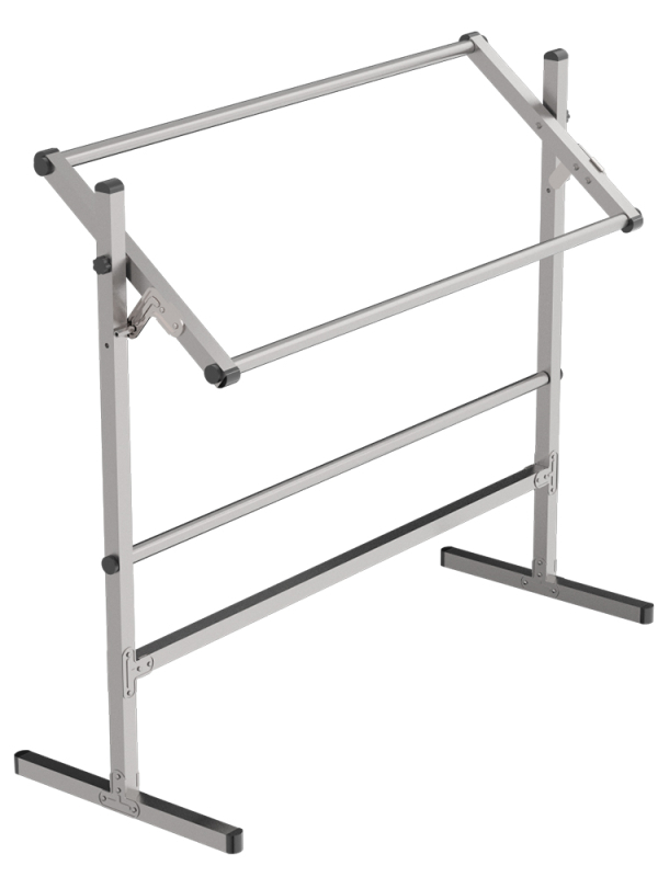 Keresztszemes hímzőkeret, állítható otthoni tartó, univerzális eszköz, műanyag lemezből készült konstrukció, kompatibilis 9 ct vászonnal