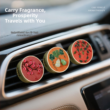 DIY siuvimo rinkinys, naujas Kinų stilius, audinio siuvimas su automobilių aromatinėmis tabletėmis, skirtas svetainei, miegamajam, restoranams ir komercinėms erdvėms