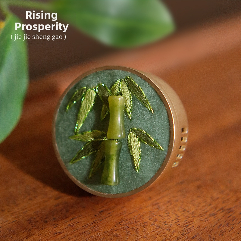 DIY siuvimo rinkinys, naujas Kinų stilius, audinio siuvimas su automobilių aromatinėmis tabletėmis, skirtas svetainei, miegamajam, restoranams ir komercinėms erdvėms