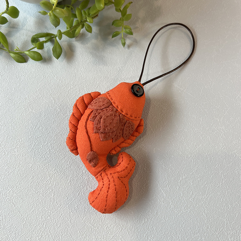 Patchwork žuvies pakabukas rinkinys, animacinis kryžminis siuvinėjimas, siuvinėjimo rinkinys gyvenamosios patalpos/vaikų kambario dekoravimui