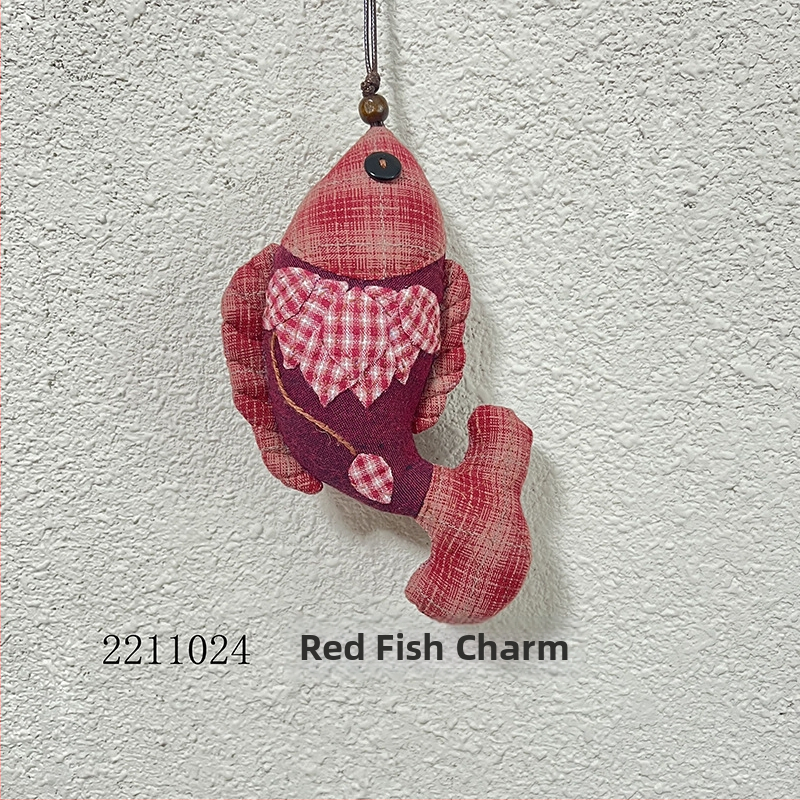 Patchwork žuvies pakabukas rinkinys, animacinis kryžminis siuvinėjimas, siuvinėjimo rinkinys gyvenamosios patalpos/vaikų kambario dekoravimui