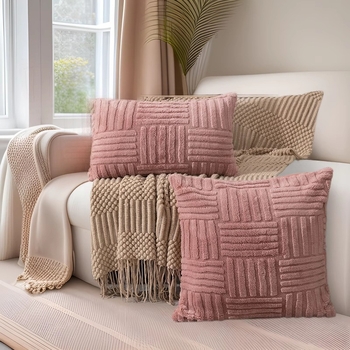 Jastučnica Snowflake Velvet, nordijski stil, serija Plush Pillow, brend Tianmu